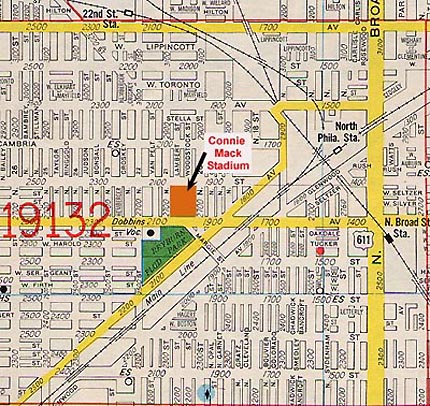 Connie Mack Stadium Seating Chart